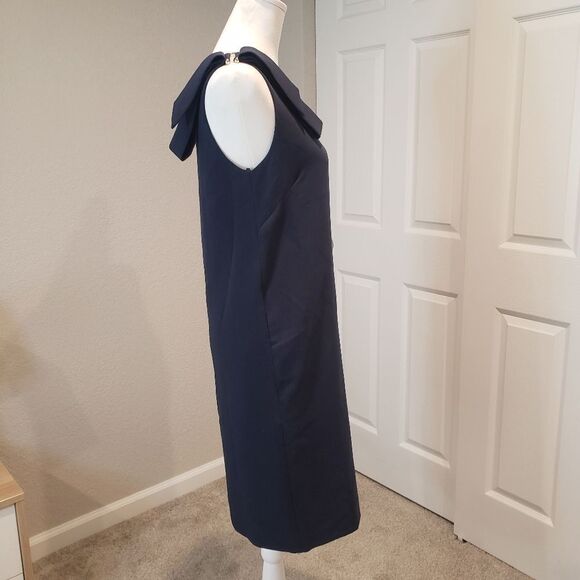 ELLIATT One Shoulder Mini Navy Blue Dress Size S - Picture 6 of 13